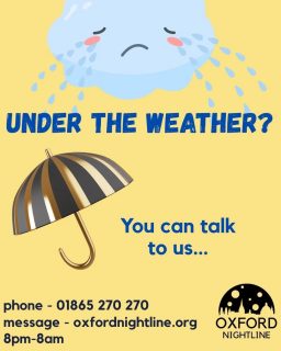 Nightline volunteers are anonymous and all callers remain anonymous. It's your choice alone what you want to share with us - we want to make sure you feel safe to talk about anything at all! 🌙⭐

🕗 8pm - 8am, throughout term time.
📞 Call us at: 01865 270270
💬 Or start a chat: oxfordnightline.org/talk

Here for you. Here to listen.